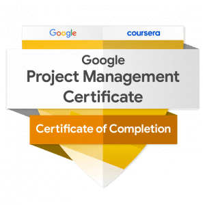 Google Project Management Certified